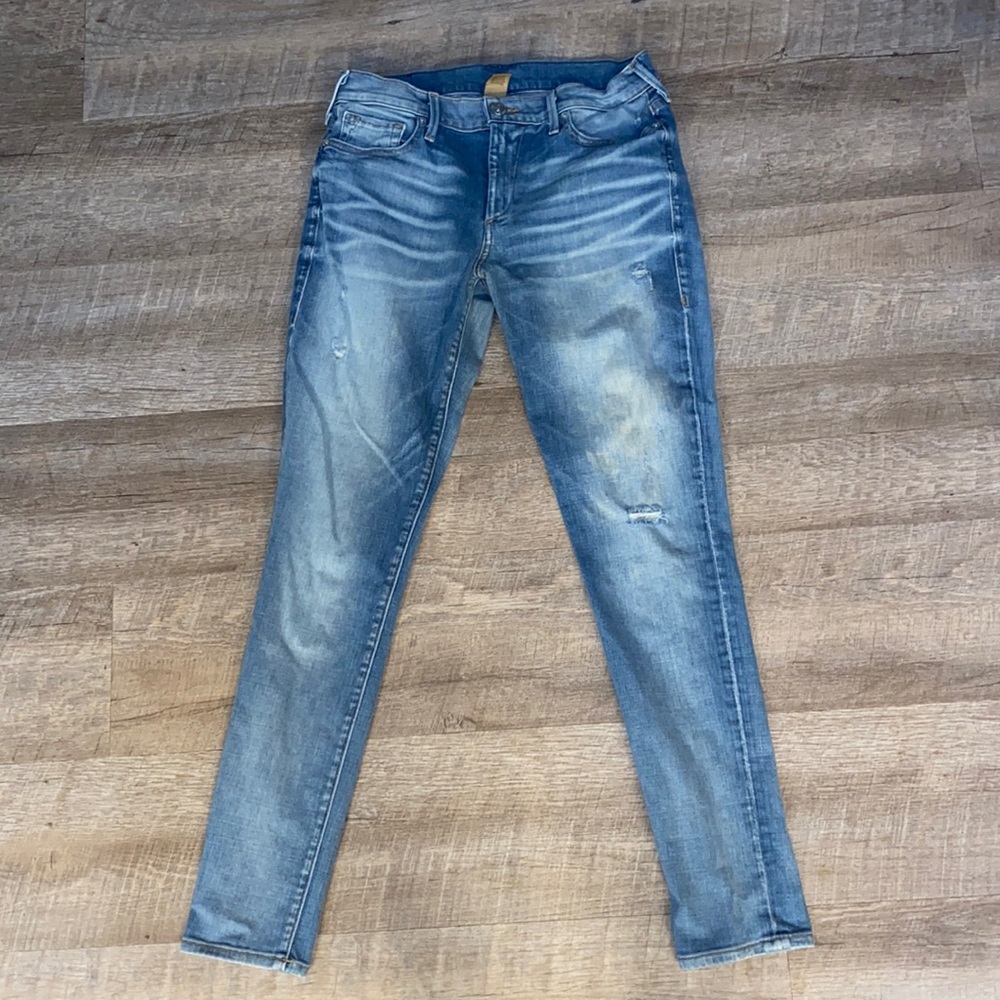 Preowned true religion brand jeans Halle mid rise super skinny size 29